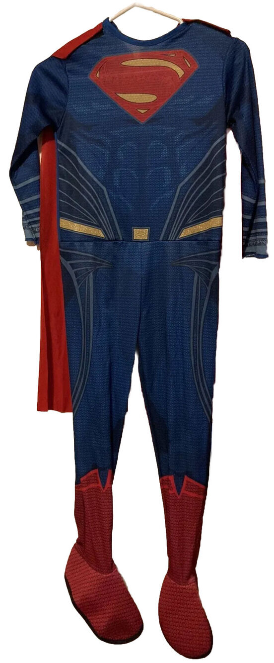Batman vs Superman: Dawn of Justice Superman Value Costume, Kids Medium. EUC